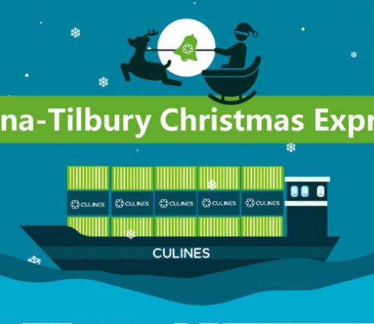 Hãng tàu CULines ‘giải cứu ông già Noel’ với tuyến dịch vụ mới đến Anh