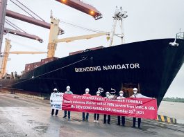 Hãng tàu Việt Nam đầu tiên mở tuyến dịch vụ trực tiếp đi Ấn Độ