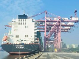 Lần đầu tiên cảng biển tại TPHCM đón tàu đi trực tiếp bờ Tây Hoa Kỳ